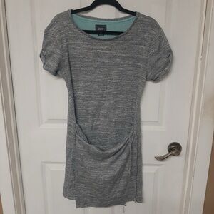Maeve Heather Gray Short Sleeve Top